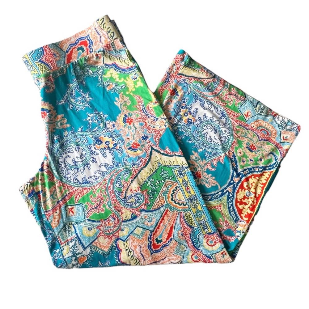 Lauren Ralph Lauren Wide Leg Palazzo Pant | LARGE NWT - Picture 4 of 7